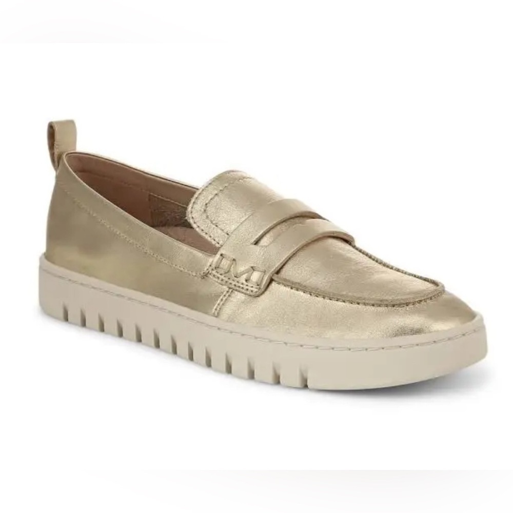 Vionic Uptown - Women's Comfort Loafers Gold 8.5